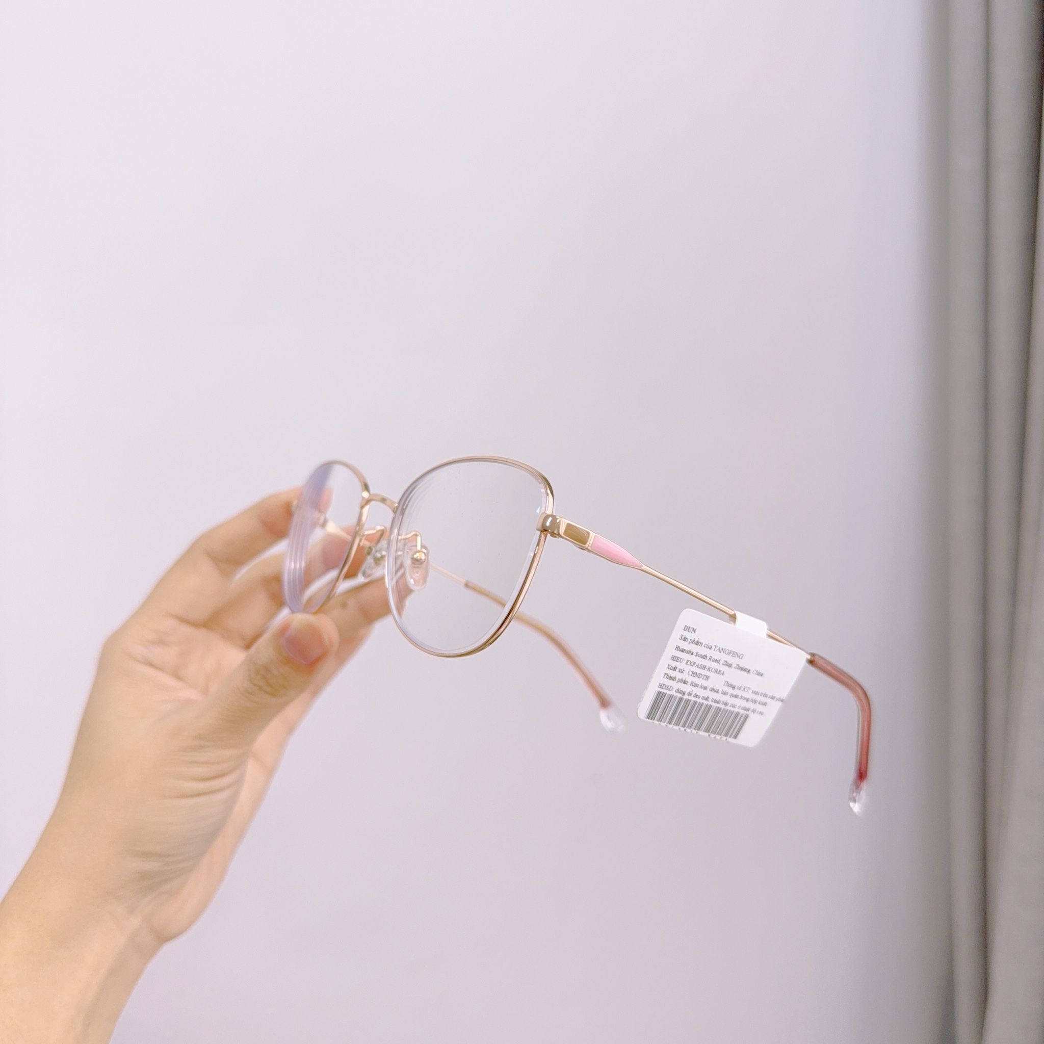 Gọng kính mắt mèo kim loại EF74251T