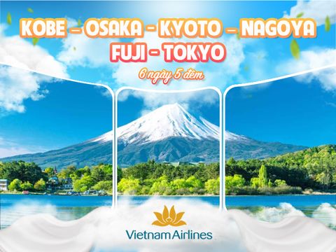 NHẬT BẢN MÙA HÈ 2025 - CUNG ĐƯỜNG VÀNG (Vietnam Airlines)