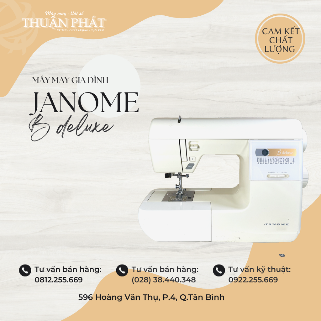 JANOME Bdeluxe