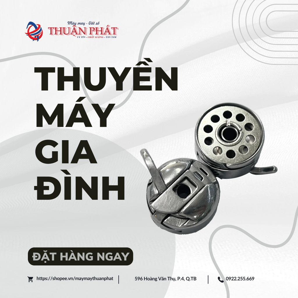 THUYỀN MÁY MAY GIA ĐÌNH