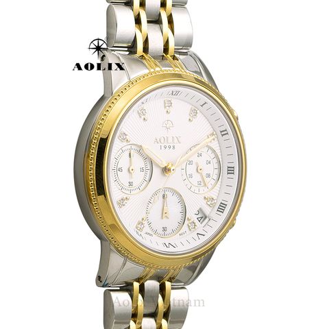 Đồng Hồ Nữ Chronograph Aolix AL-7069L Sapphire Bảo Hành Chính Hãng 5 Năm