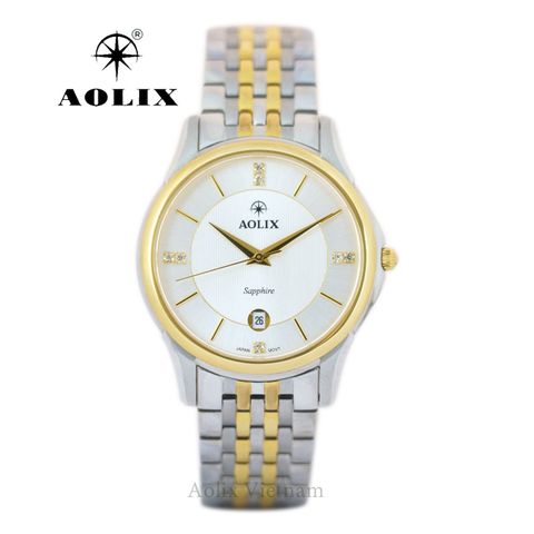  Đồng Hồ Đeo Tay Nam Aolix AL-9134G Sapphire Bảo Hành Chính Hãng 