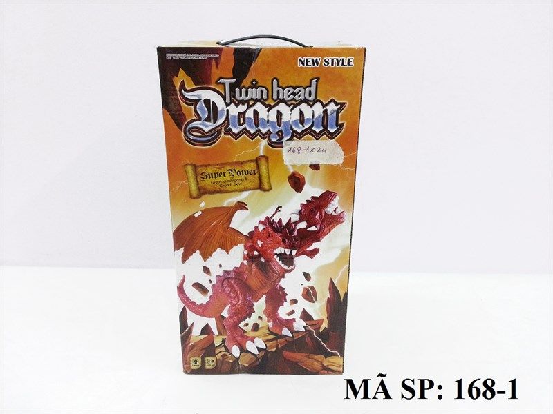 168-1 HỘP KHỦNG LONG PIN CÁNH, 2 ĐẦU
