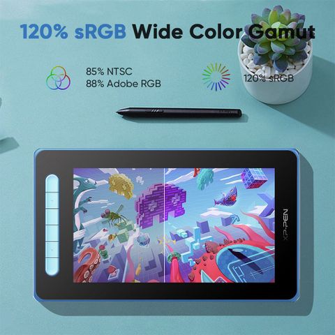  BẢNG VẼ MÀN HÌNH XP-PEN ARTIST 10 GEN 2 CHIP X3 ANDROID 120% SRGB CẢM ỨNG NGHIÊNG 