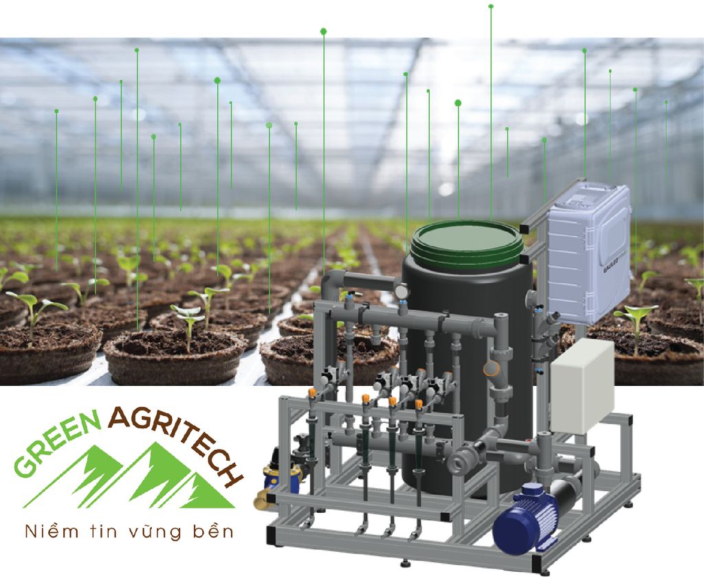 Bộ điều khiển tưới và châm dinh dưỡng FERTIMIX