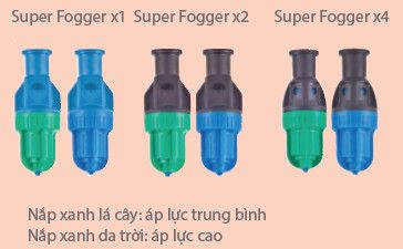  Tưới phun sương trong nhà màng Super Fogger 