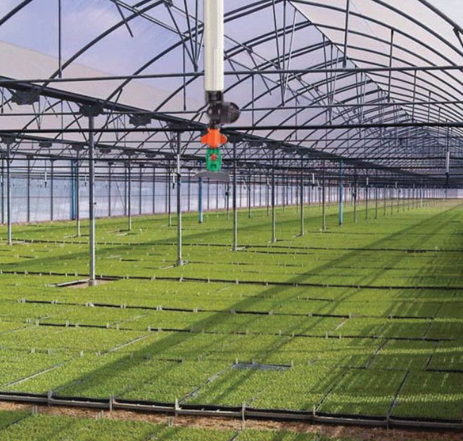Tưới phun mưa trong nhà màng GREEN SPIN