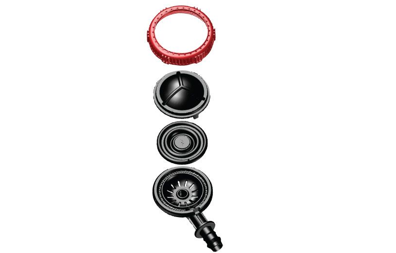 Van xả khí cuối đường ống 16mm