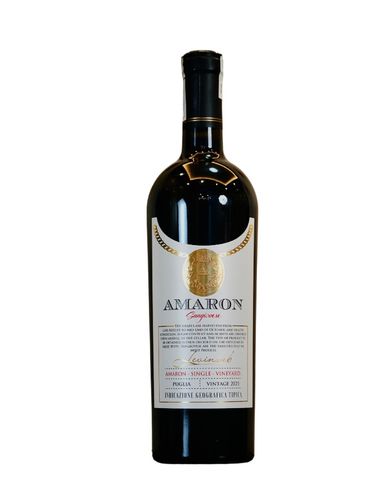  Rượu vang đỏ Ý Amaron Sangiovese IGT trên 5% ABV* 