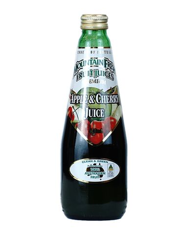  Nước ép nguyên chất vị Táo - Cherry 400ml Mountain Fresh 