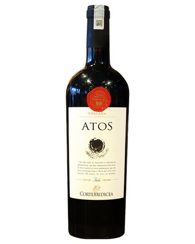  Rượu vang đỏ Ý ATOS Toscana Cortemedicea IGT 99 trên 5% ABV* 
