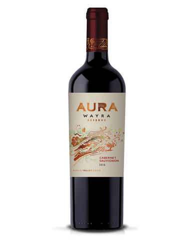  Rượu vang đỏ Chile Aura Wayra Reserve Cabernet Sauvignon trên 5% ABV* 