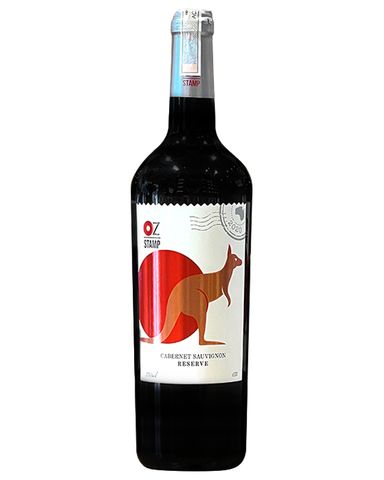  Rượu vang đỏ Úc Oz Stamp Cabernet Sauvignon Reserve trên 5% ABV* 