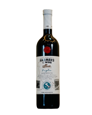  Rượu vang đỏ Ý Farmers Of Wine Puglia Vino Biologico IGT trên 5% ABV* 