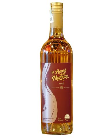  Rượu vang hồng Úc Heart of the Murray Rosé trên 5% ABV* 