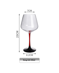 Ly rượu vang - Bộ 6 ly Crystal Moser & CIO Elegance Series Goblets 590ml