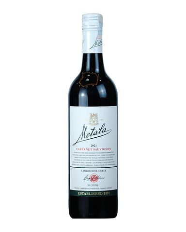  Rượu vang đỏ Úc Metala Cabernet Sauvignon 2021 trên 5% ABV* 