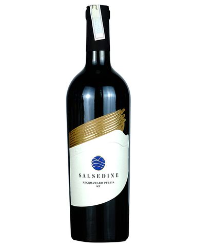  Rượu vang đỏ Ý Salsedine Negroamaro Puglia IGT trên 5% ABV* 