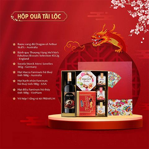  Hộp Quà Tết Tài Lộc 