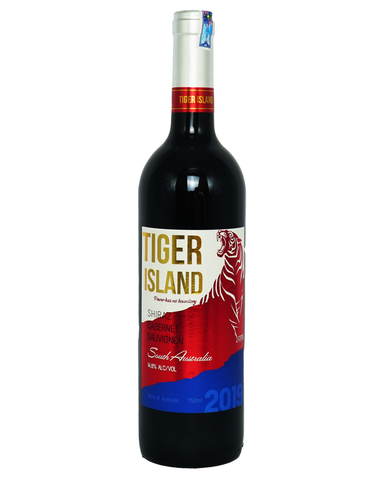 Rượu vang đỏ Tiger Island Shiraz Cabernet Sauvignon trên (5% ABV*)