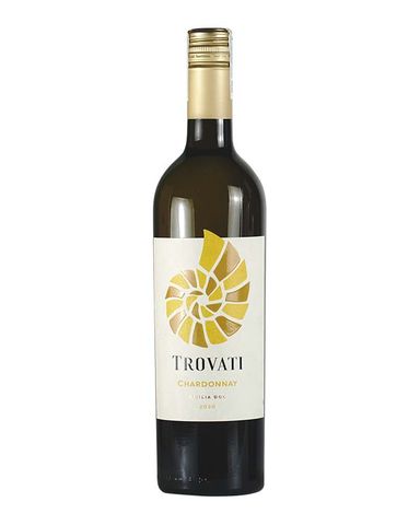  Rượu vang trắng Ý Trovati Chardonnay Siciliane DOC trên 5% ABV* 