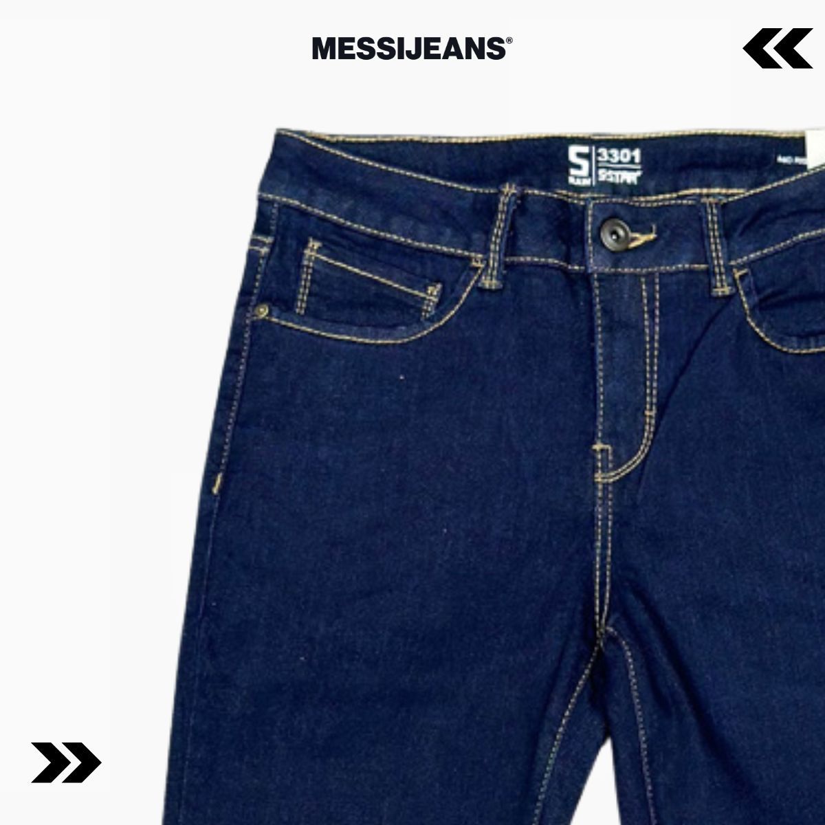 Quần jeans nữ ống ôm, quần bò nữ co giãn form skinny MESSIJEANS SJW1115
