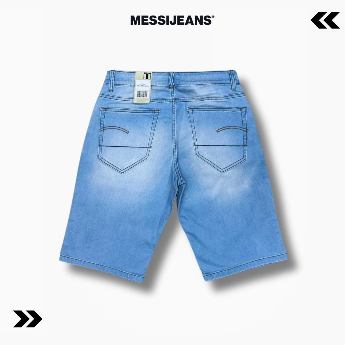 Quần Short Jean Nam Co Giãn SJM1178