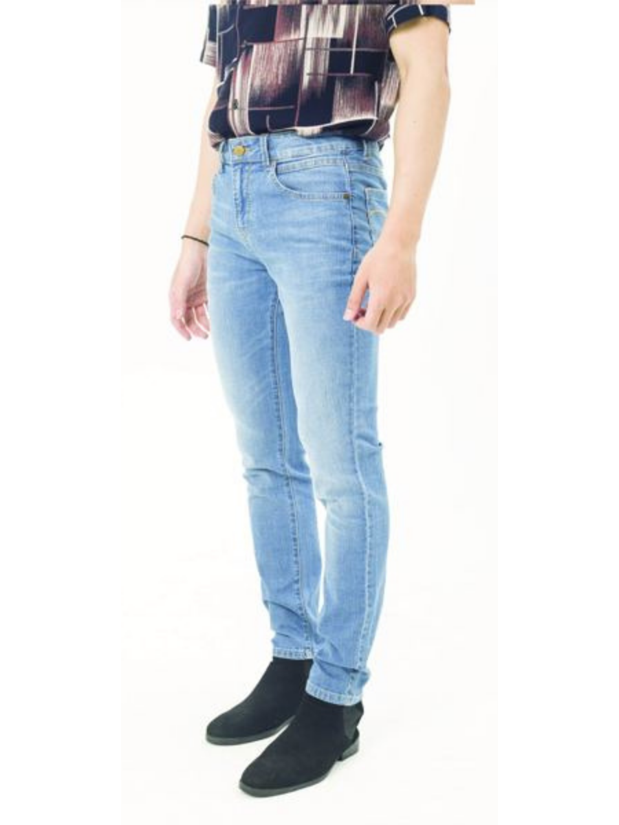 Quần jeans dài nam ống ôm MESSI MJB0115-42 (Slim)