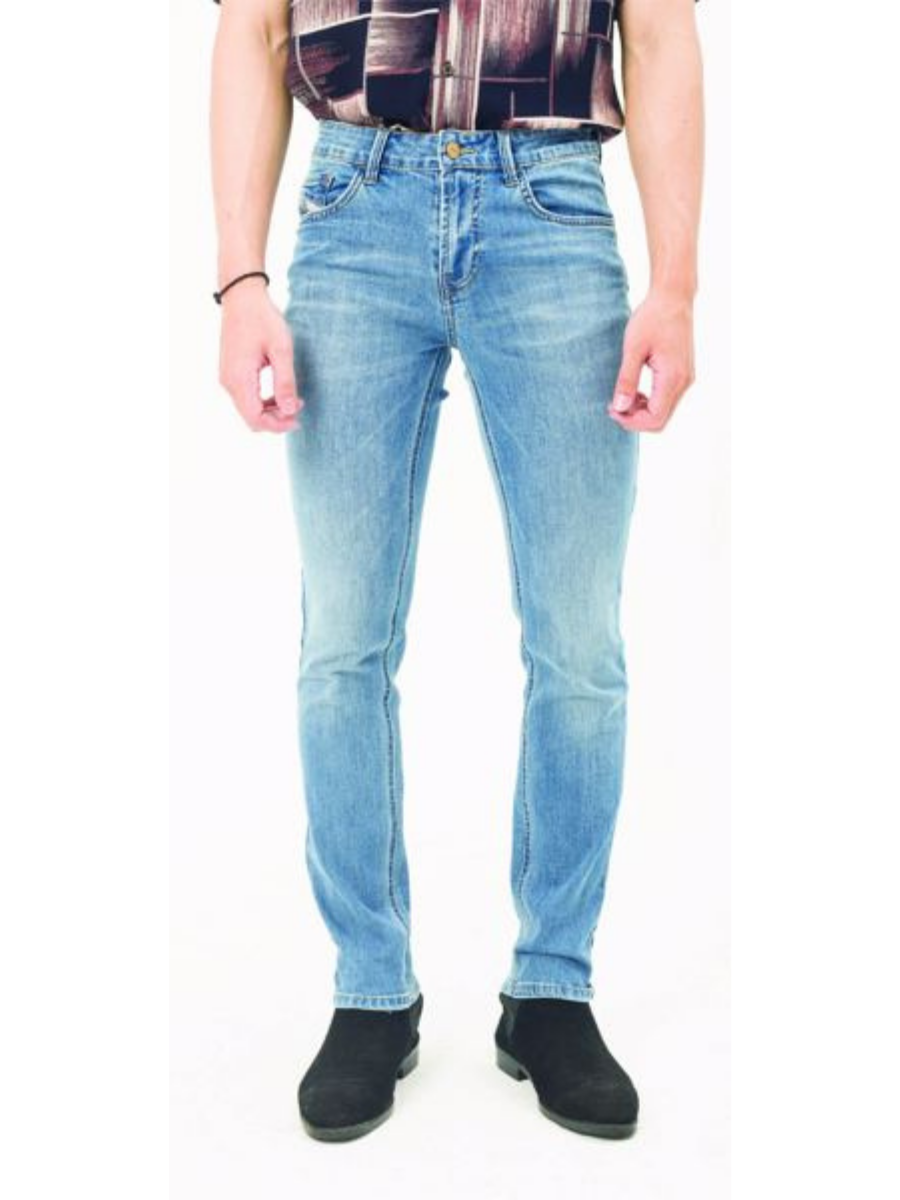 Quần jeans dài nam ống ôm MESSI MJB0115-42 (Slim)