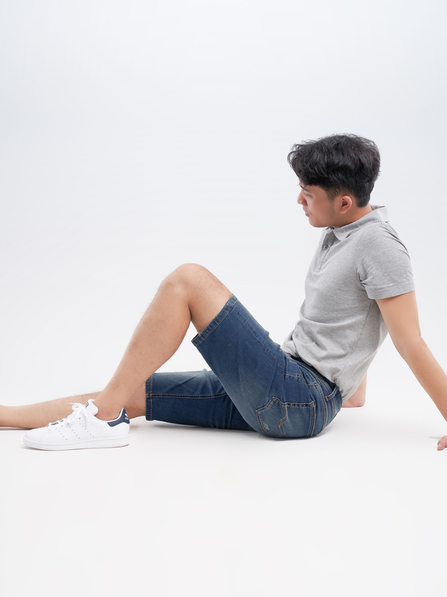 Quần short jeans nam MESSI MJB0120-75 (Classic)