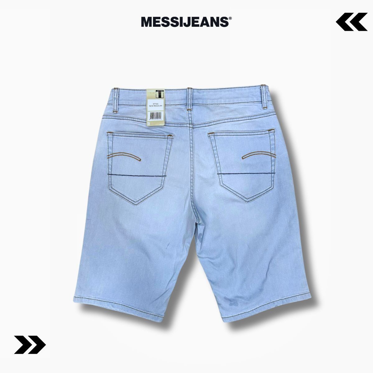 Quần Short Jean Nam Co Giãn SJM1178