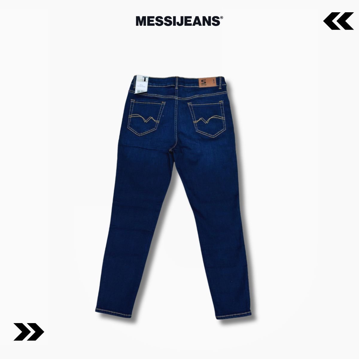 Quần jeans nữ ống ôm, quần bò nữ co giãn form skinny MESSIJEANS SJW1115