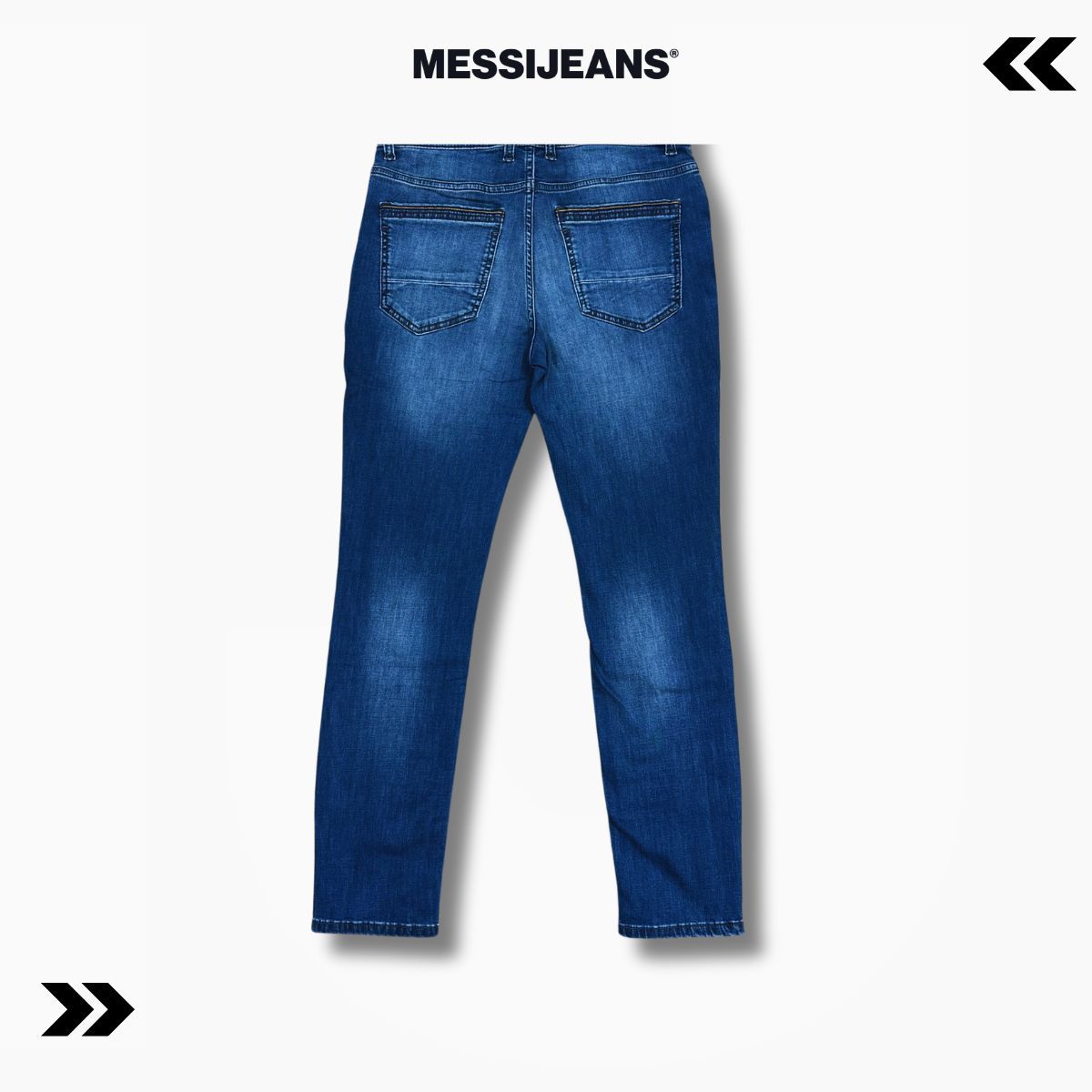 Quần Jeans nam dáng basic Slim Fit Co Giãn Tốt, Bền Màu, Form Trẻ Trung MESSIJEANS SSTAR