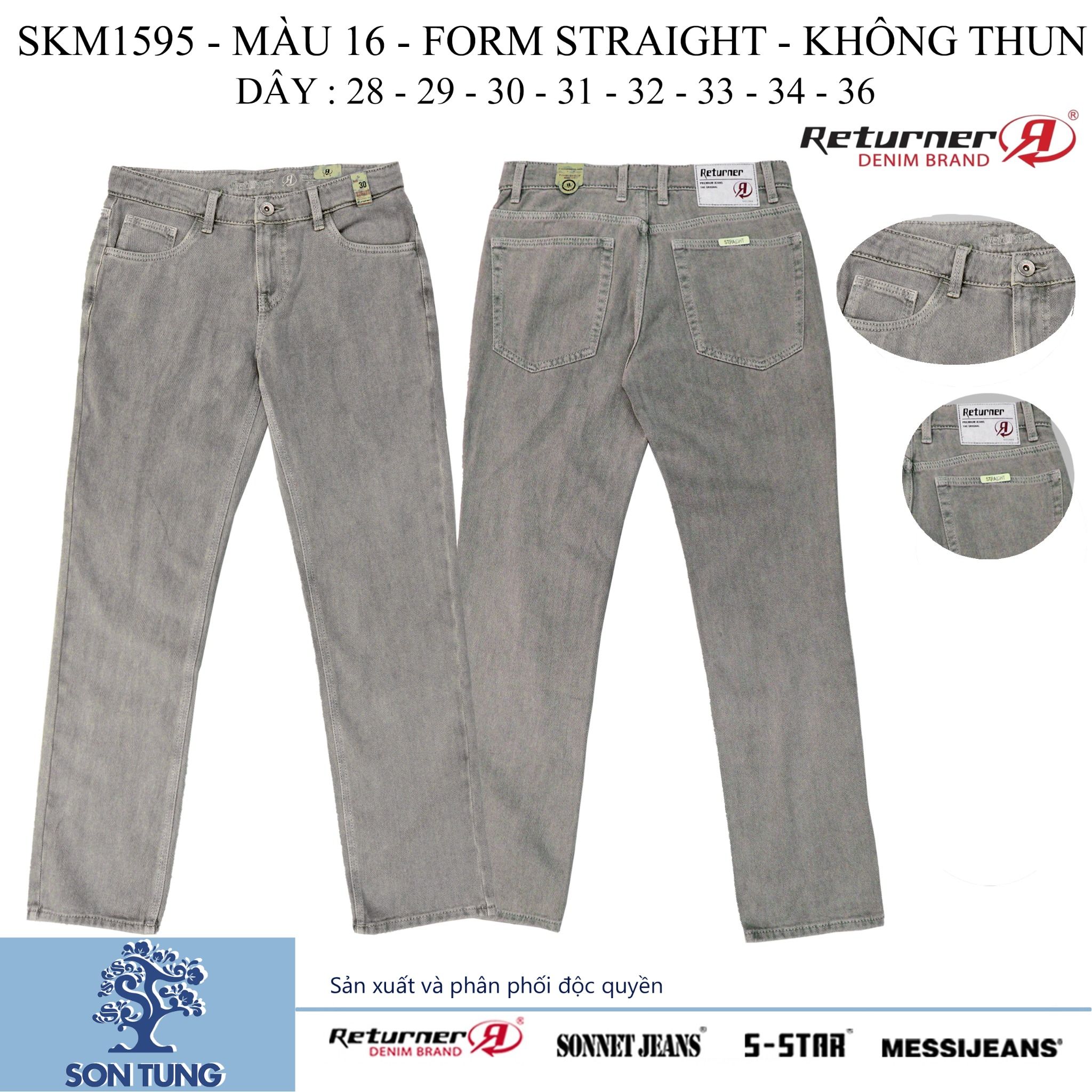 Quần kaki nam SKM1595 - 16 (Straight)