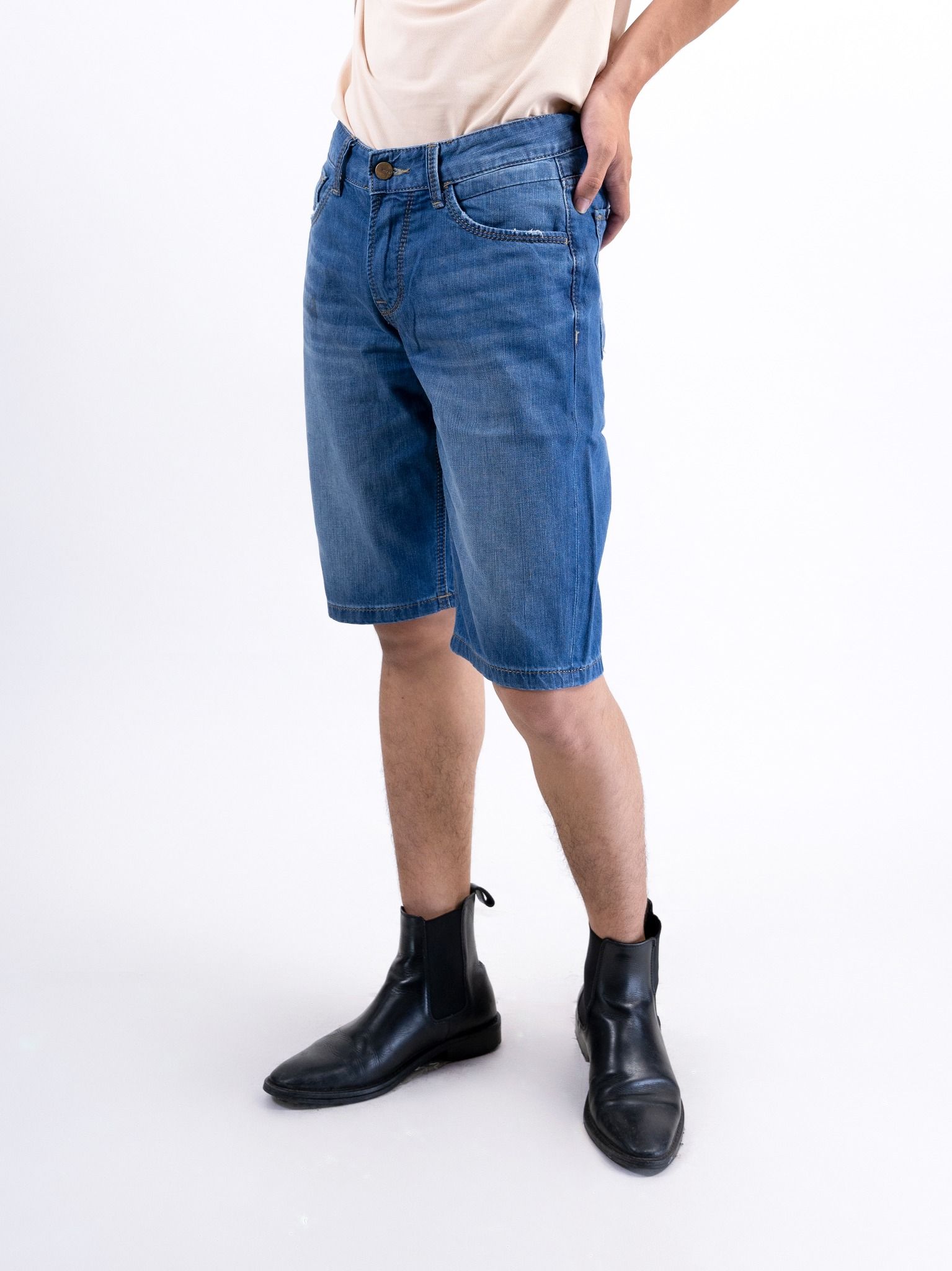 Quần nam short jeans MJB0137-75 (Classic)
