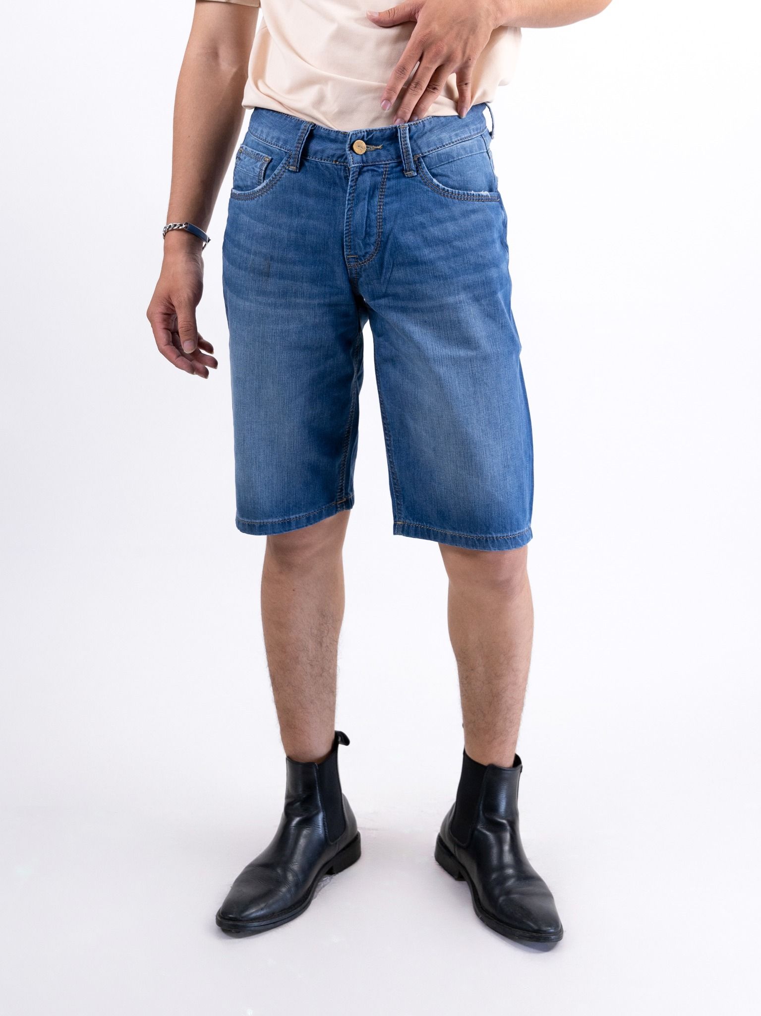 Quần nam short jeans MJB0137-75 (Classic)
