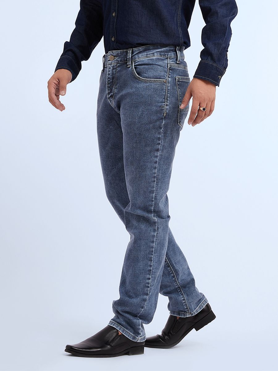 Quần nam dài jeans MESSI MJB0150-42 (Straight)