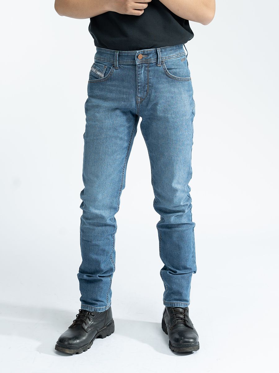 Quần nam dài jeans MESSI MJB017445 (Straight)