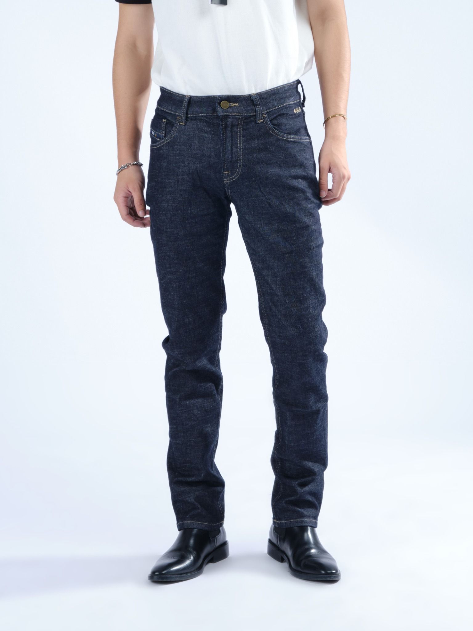 Quần nam dài jeans MESSI MJB0180-40(Straight)