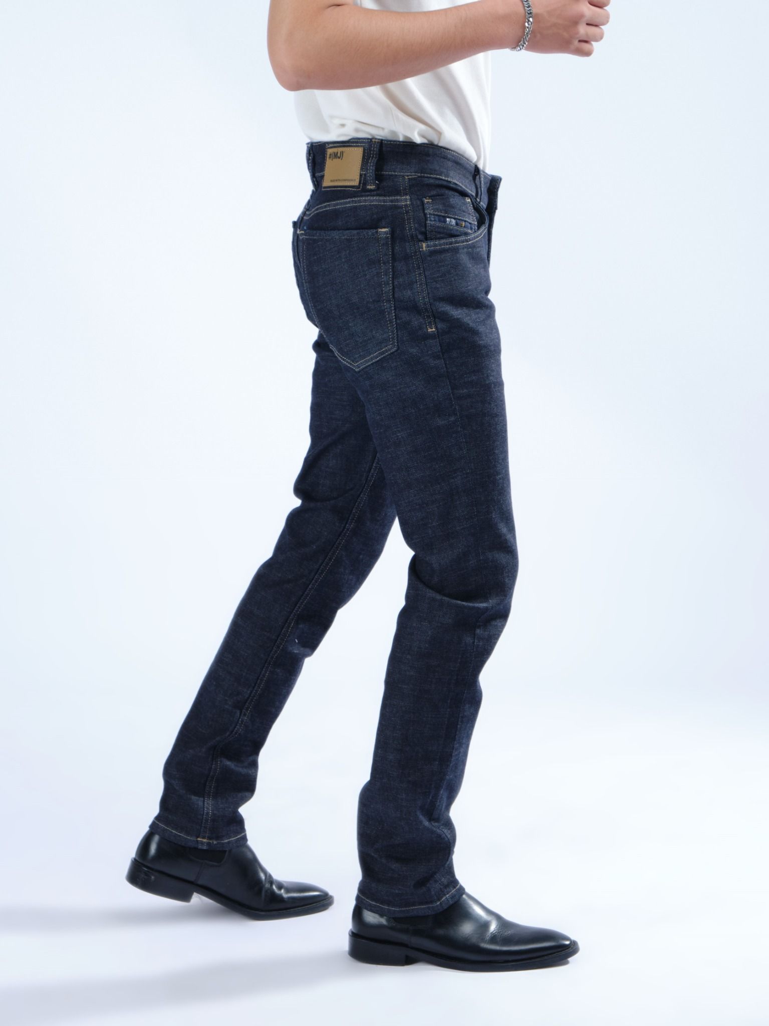Quần nam dài jeans MESSI MJB0180-40(Straight)