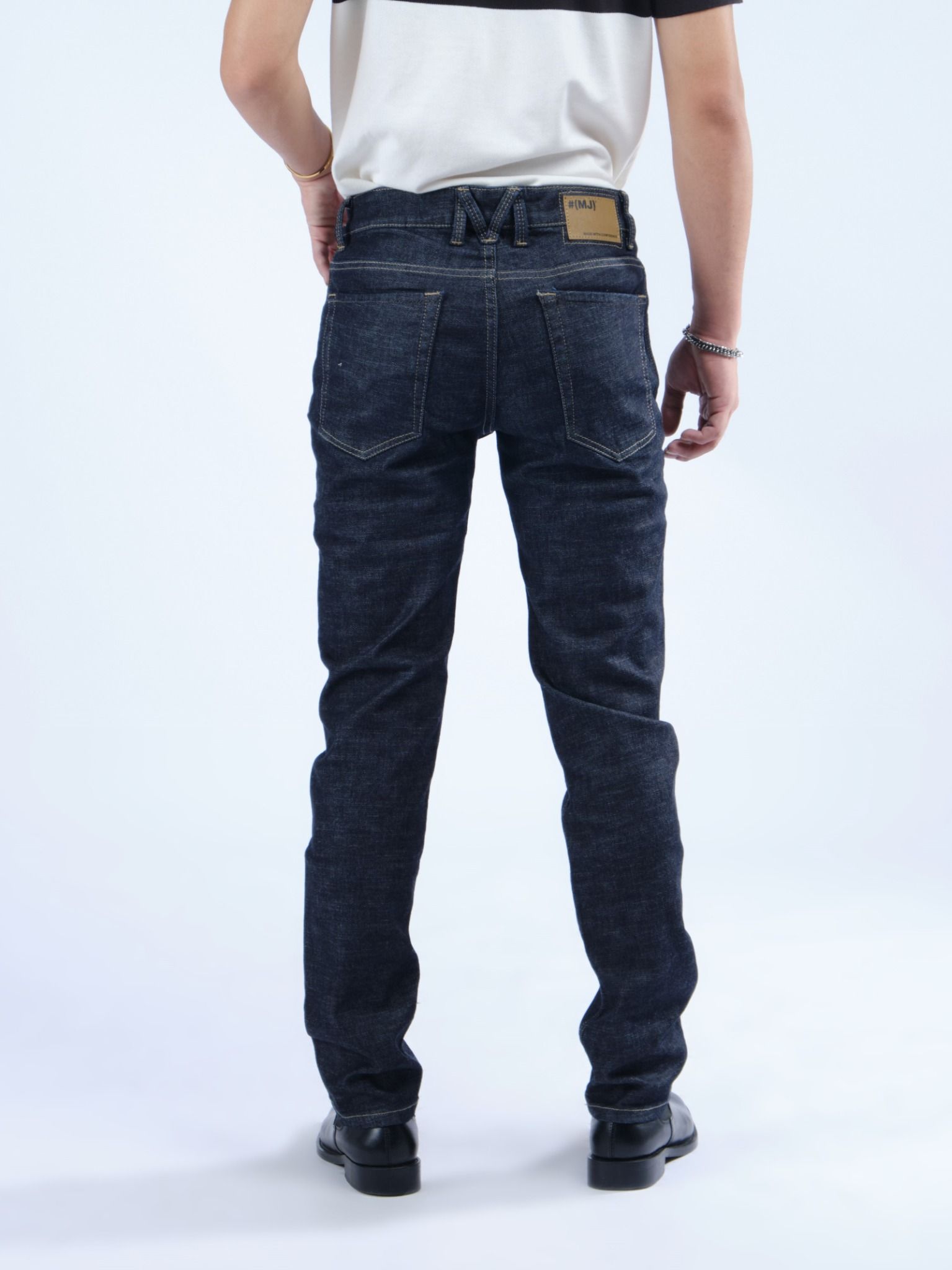 Quần nam dài jeans MESSI MJB0180-40(Straight)