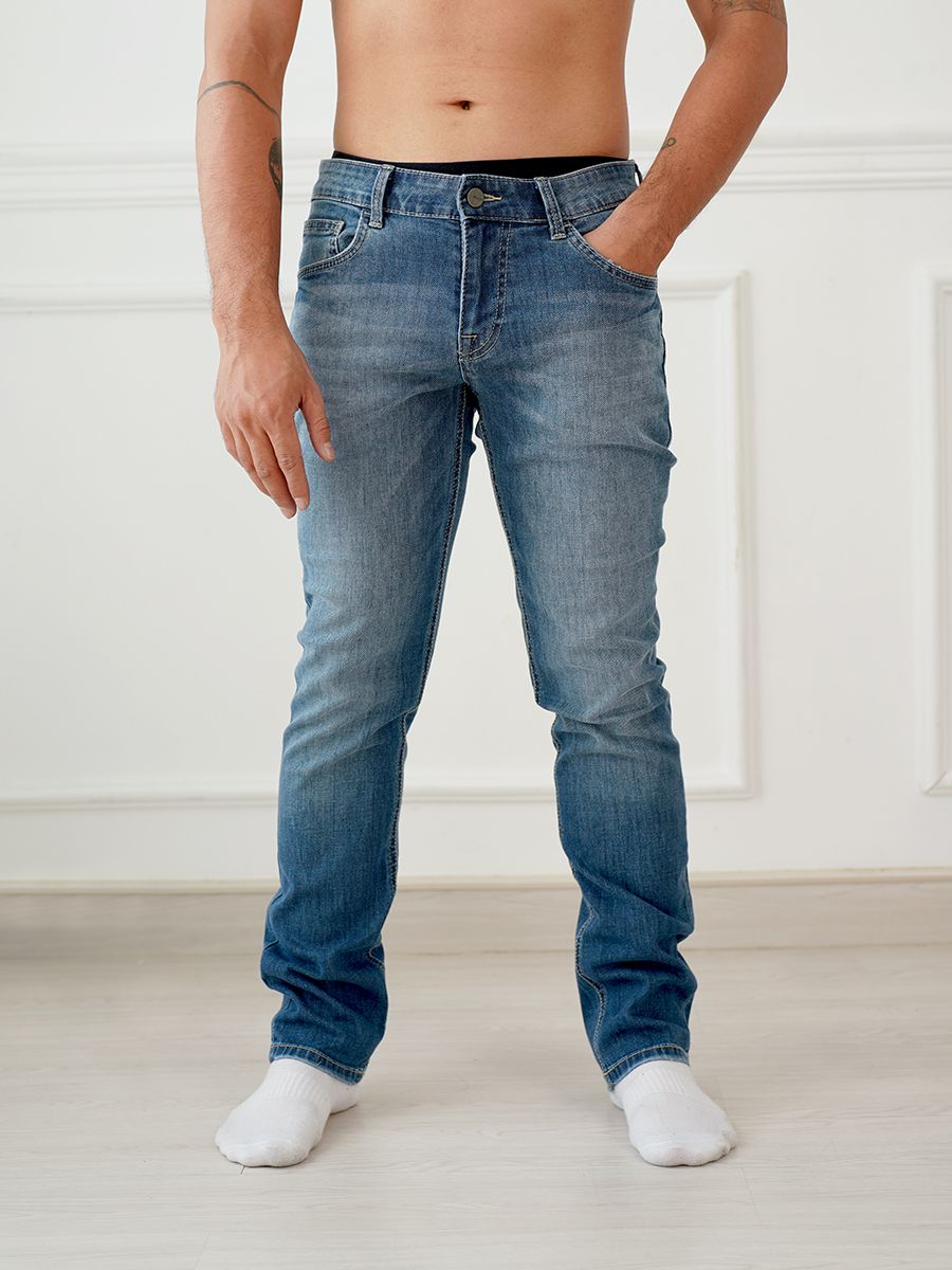 Quần nam dài jeans MJB0186-75 (Straight)