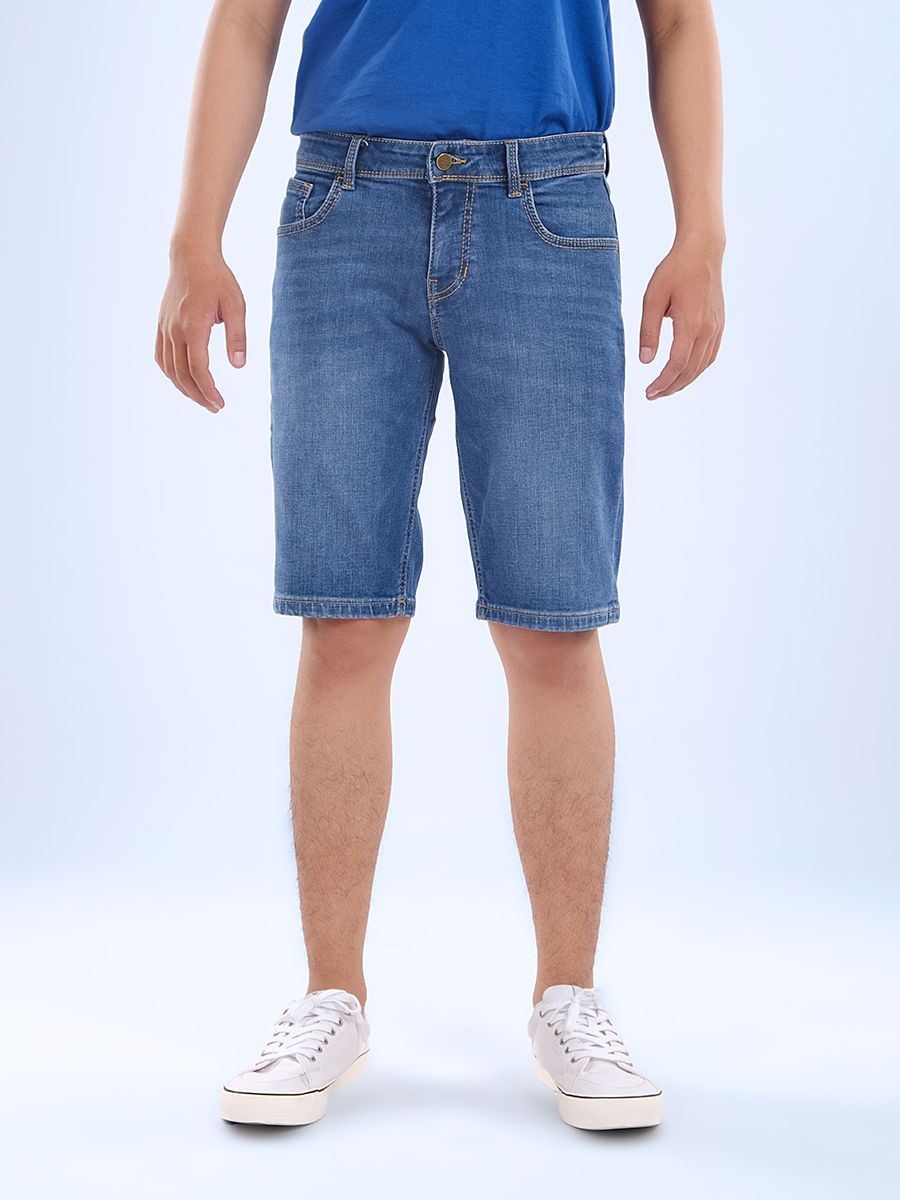 Quần nam short jeans MJB0205-45 (Regular)