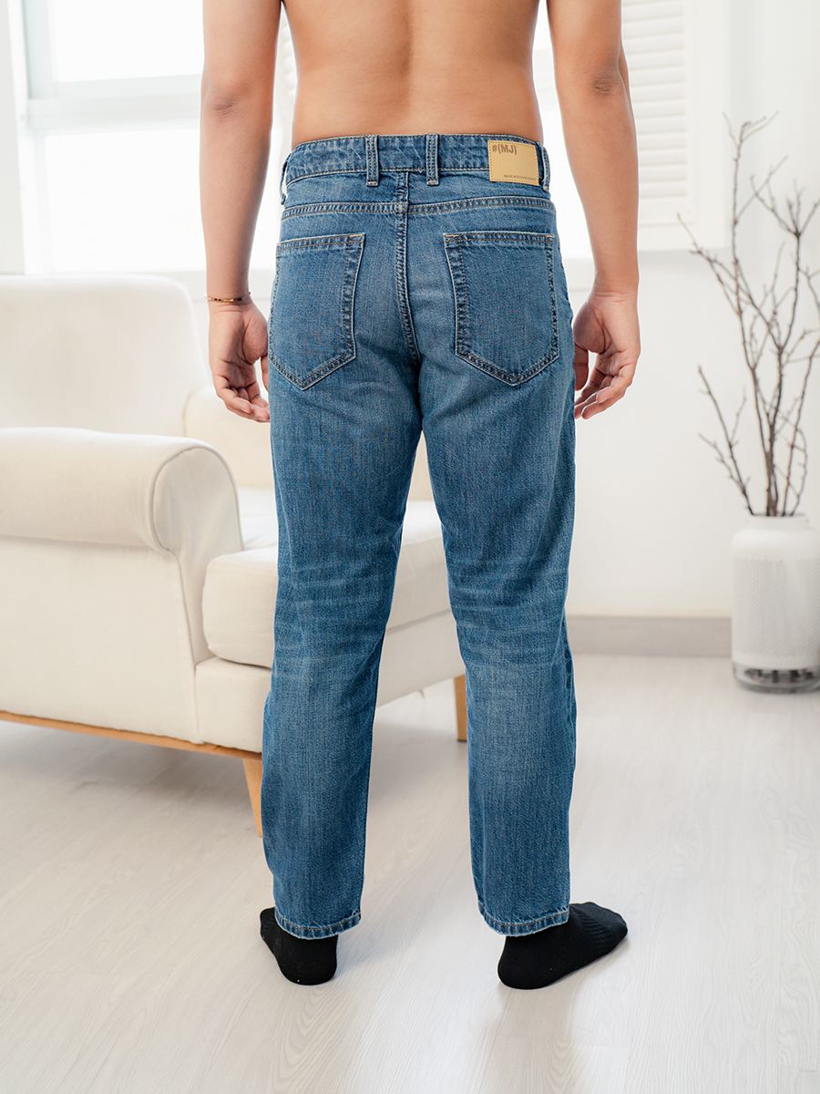 Quần nam dài jeans MJB0217-75 (Relaxed)