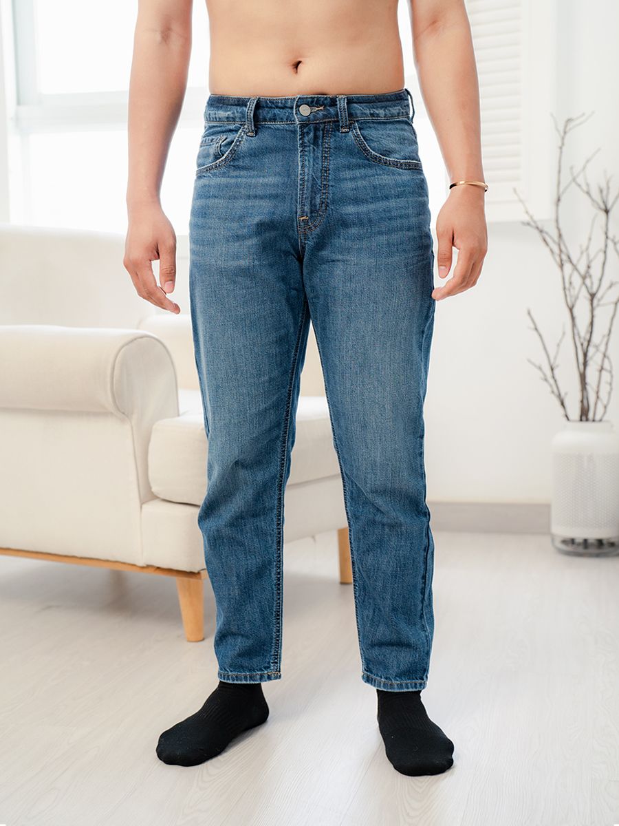 Quần nam dài jeans MJB0217-75 (Relaxed)