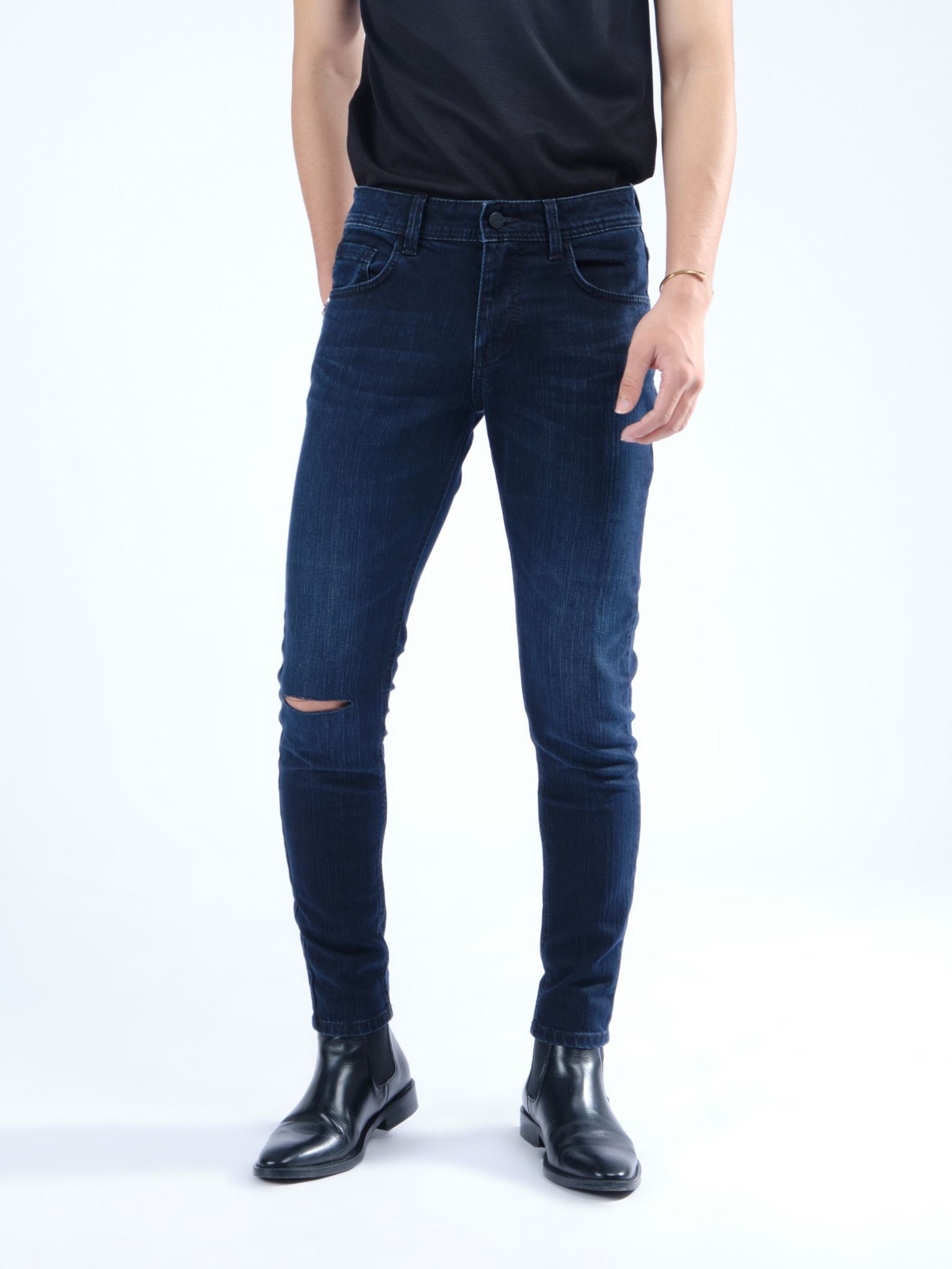 Quần nam dài jeans MESSI MJB0220-88 (Skinny Fit)