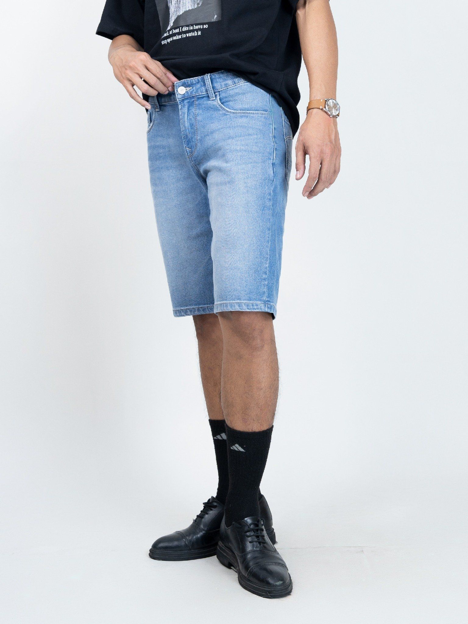 Quần nam short jeans MESSI MJB0223-72