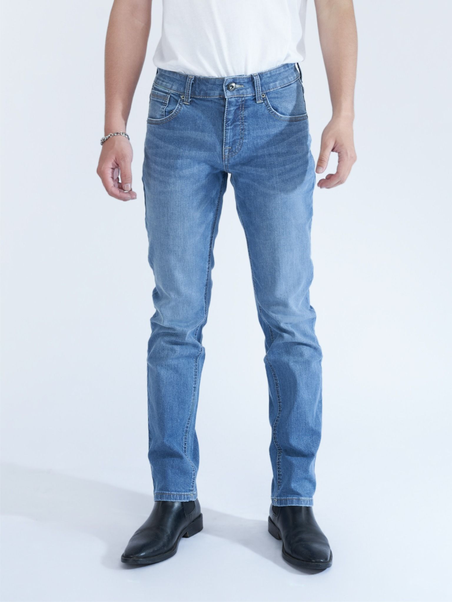 Quần nam dài jeans MJB0237 (Straight)