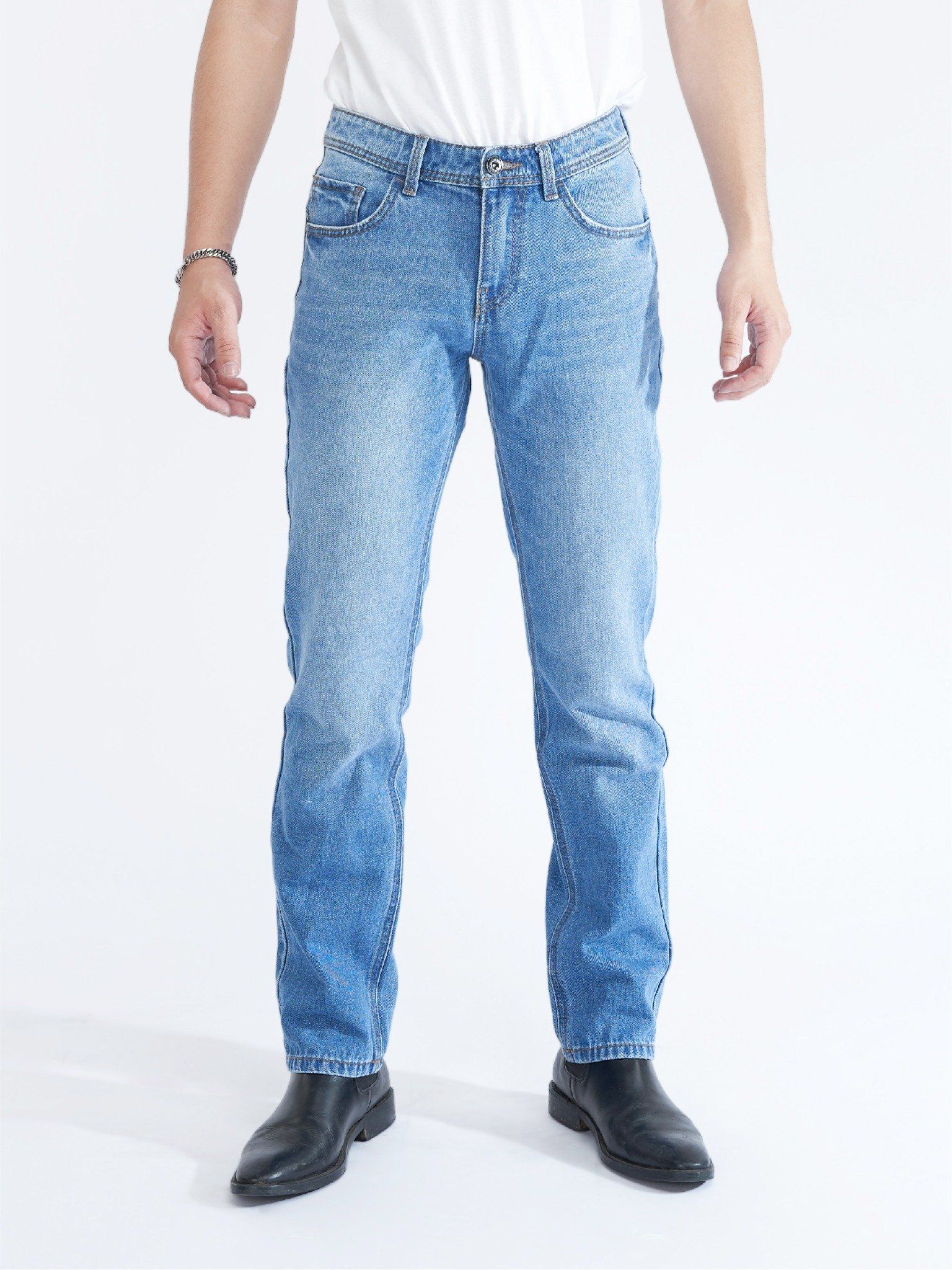 Quần nam dài jeans MJB0241 (Straight)