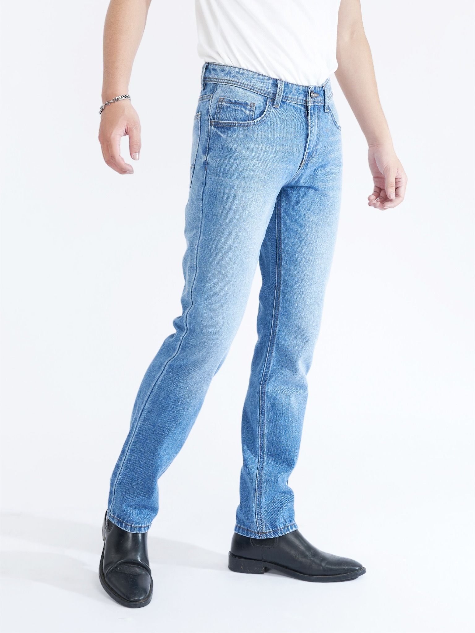 Quần nam dài jeans MJB0241 (Straight)